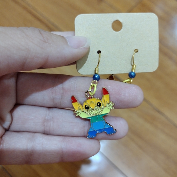 Colorful Character Earrings - Picture 1 of 3